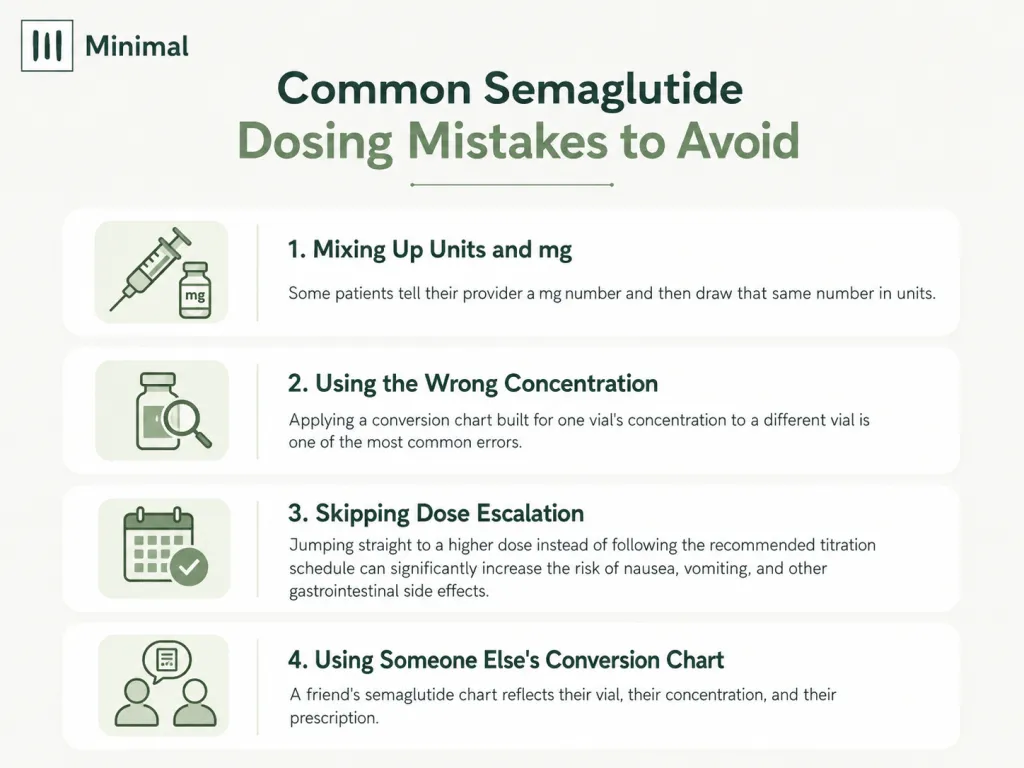 common semaglutide dosing mistakes to avoid