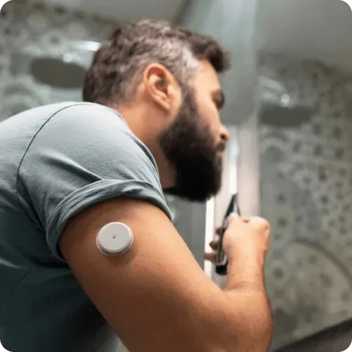 Person preparing for testosterone replacement therapy consultation