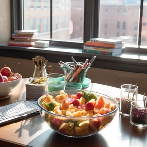 Desk Decisions: How Work Environments Influence Our Food Choices